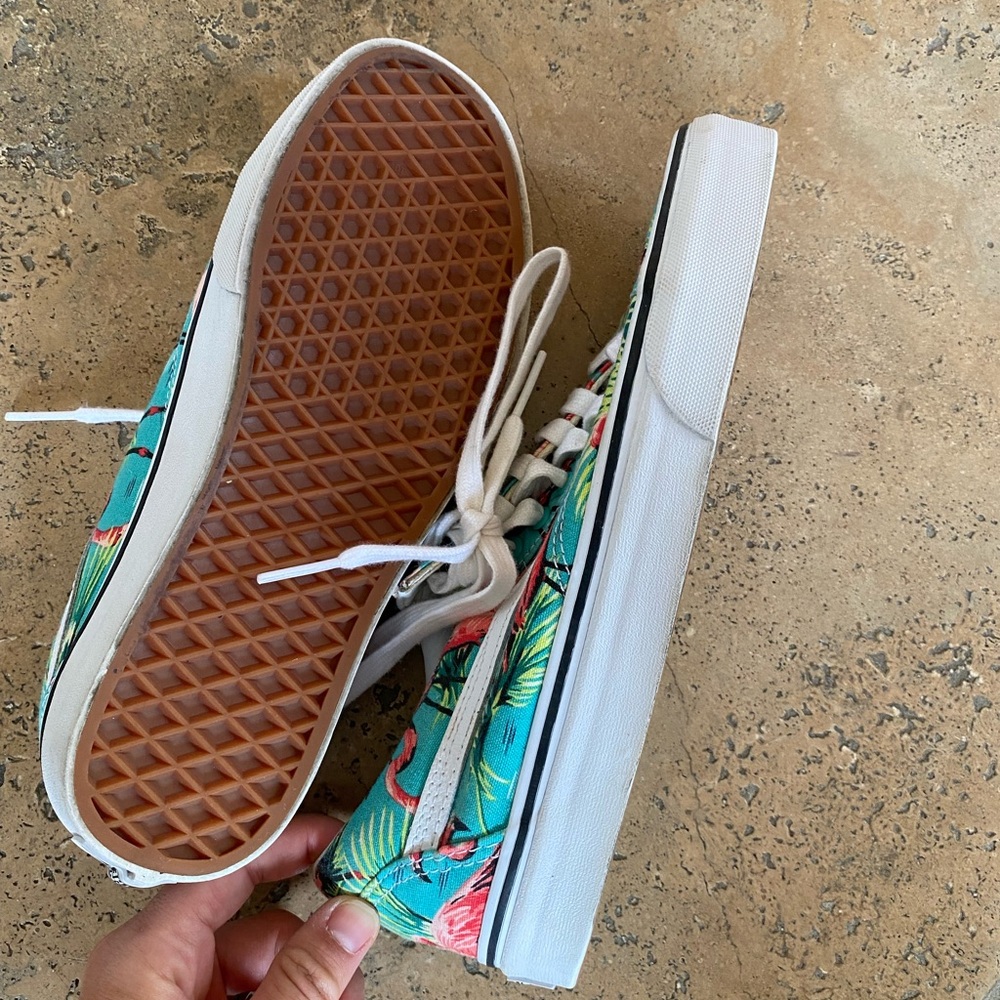 Vans Van Doren Old Skool Flamingo Sneakers Sz 8.5 - Picture 13 of 13